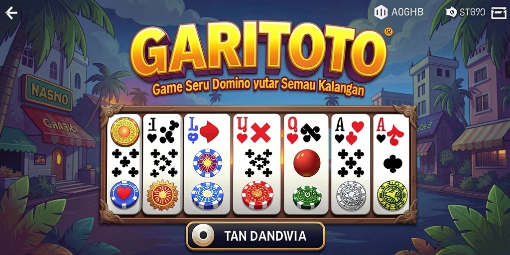 Tampilan gameplay GARITOTO yang menyenangkan dan interaktif.