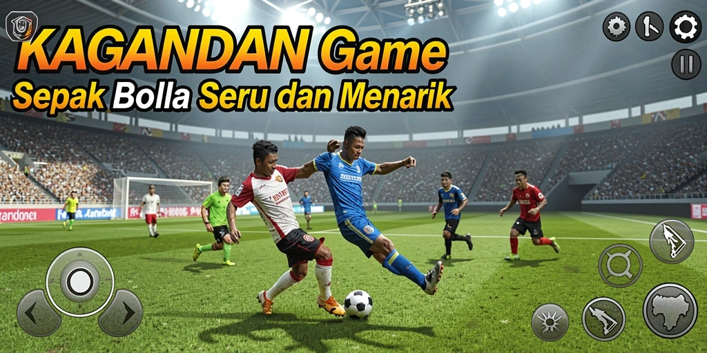 Tampilan gameplay KAGANDAN yang mendebarkan di lapangan.