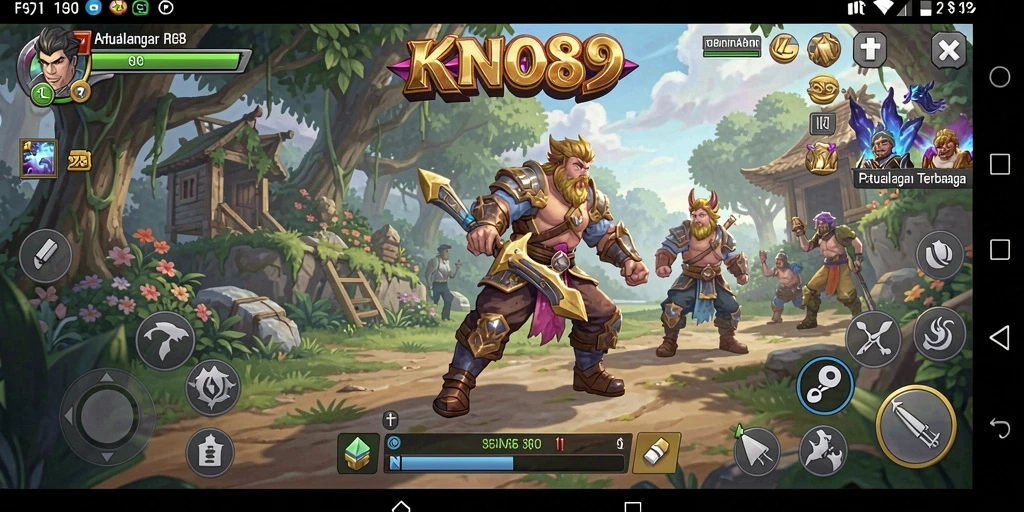 Tampilan gameplay KNO89 yang memukau dan penuh aksi.