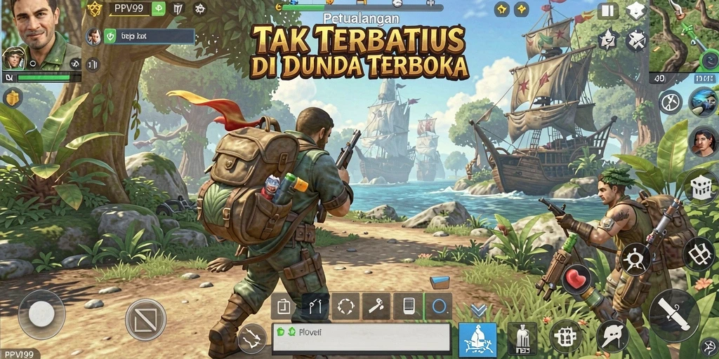 Tampilan gameplay <strong>PPV99</strong> yang menakjubkan dalam dunia terbuka.