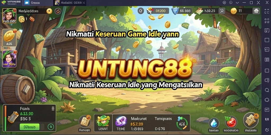 Antarmuka gameplay UNTUNG88 yang menarik dan interaktif.