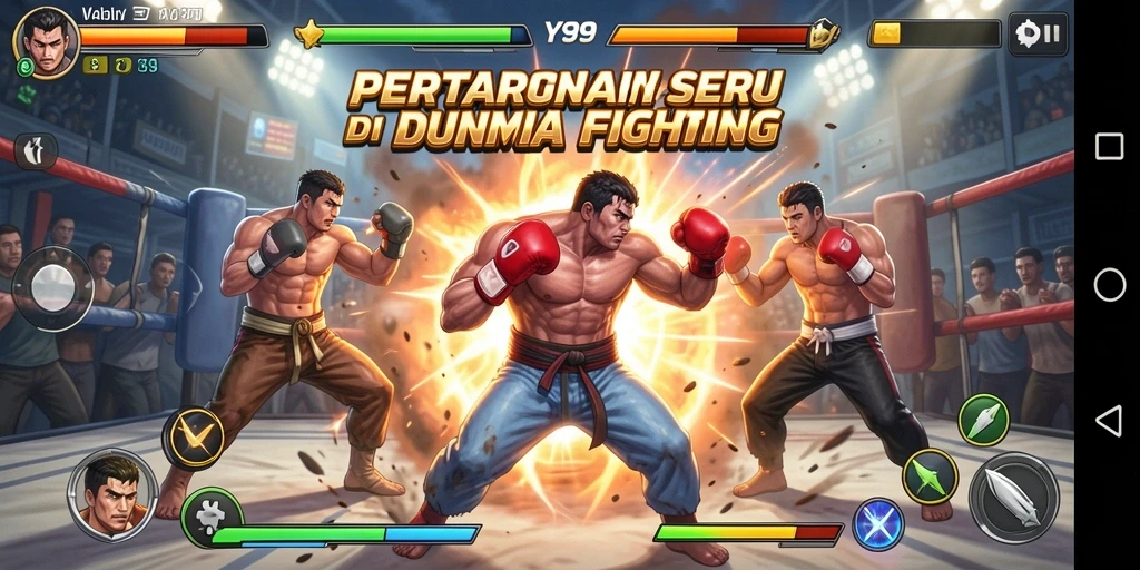 Gameplay Y89 yang menegangkan dengan aksinya yang mendebarkan.